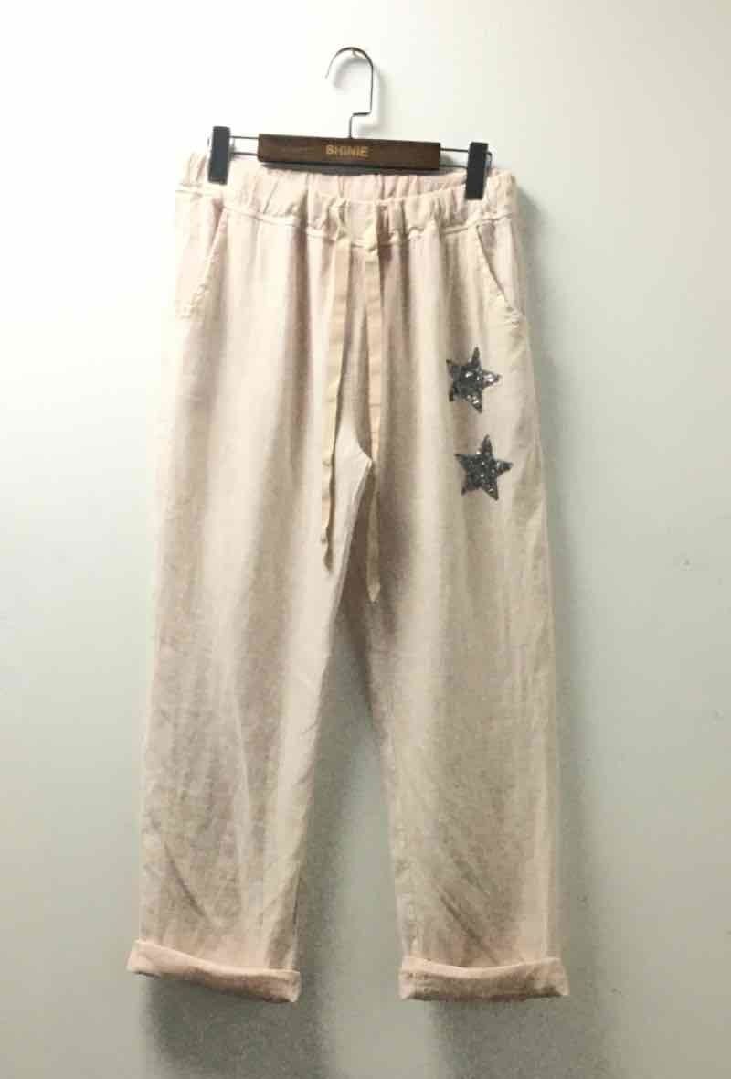One size linen pant 