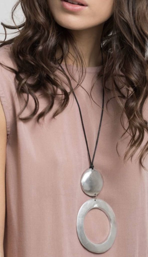 764 PENDENTE RONDE + RONDE A TROU