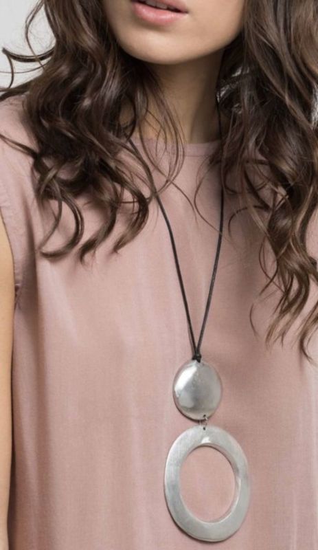 764 PENDENTE RONDE + RONDE A TROU