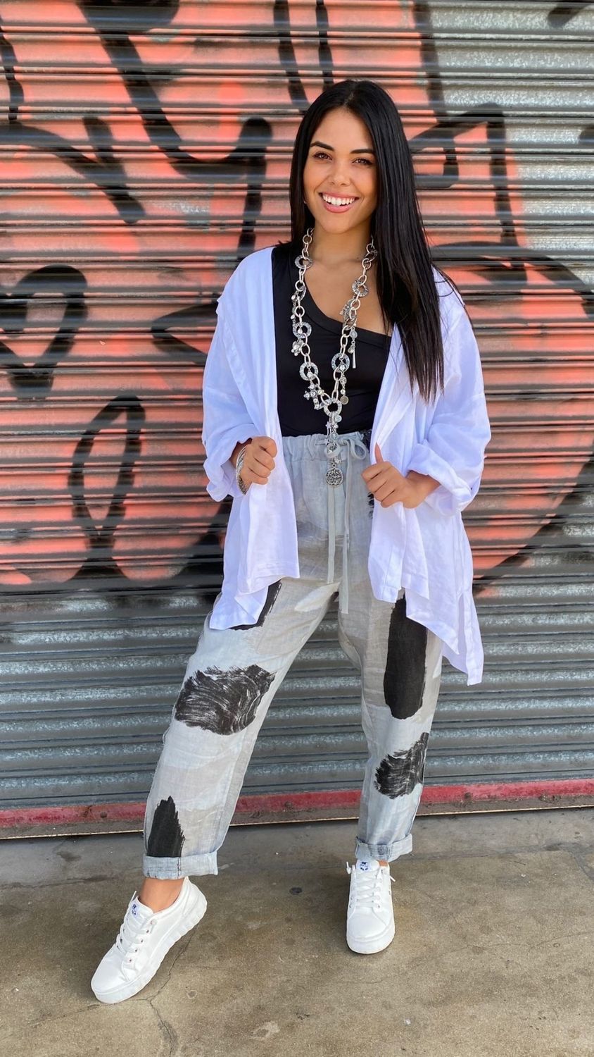 OPEN CARDIGAN W/HOOD