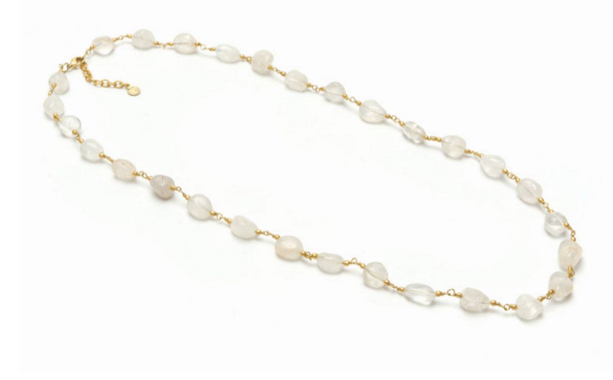 Collana Fitta cristal de roca