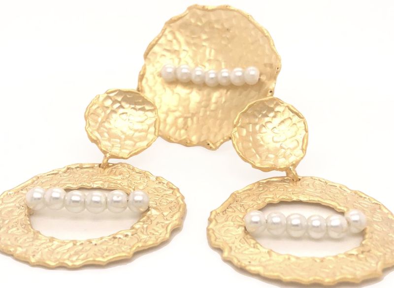 Set Earrings and Ring