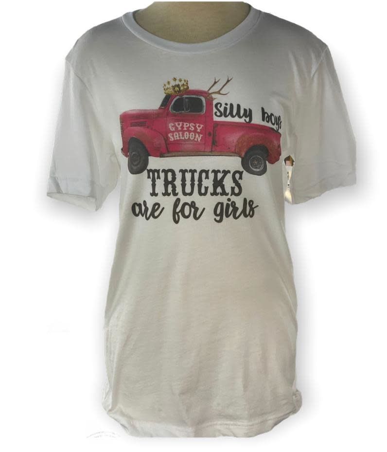 Trucks Are For Girls T-Shirt 