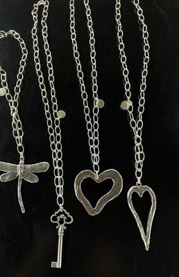 Big Charm 4c Soles Necklaces 32"