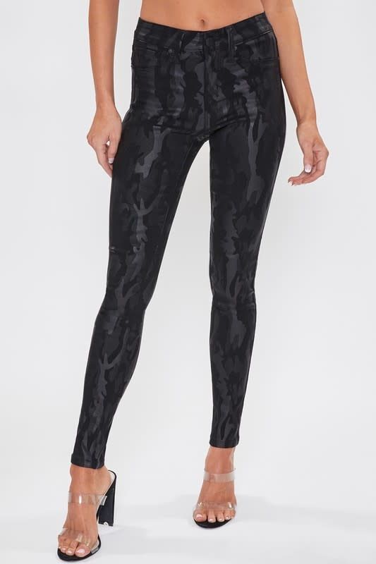 Mid Rise Camu Skinny jean