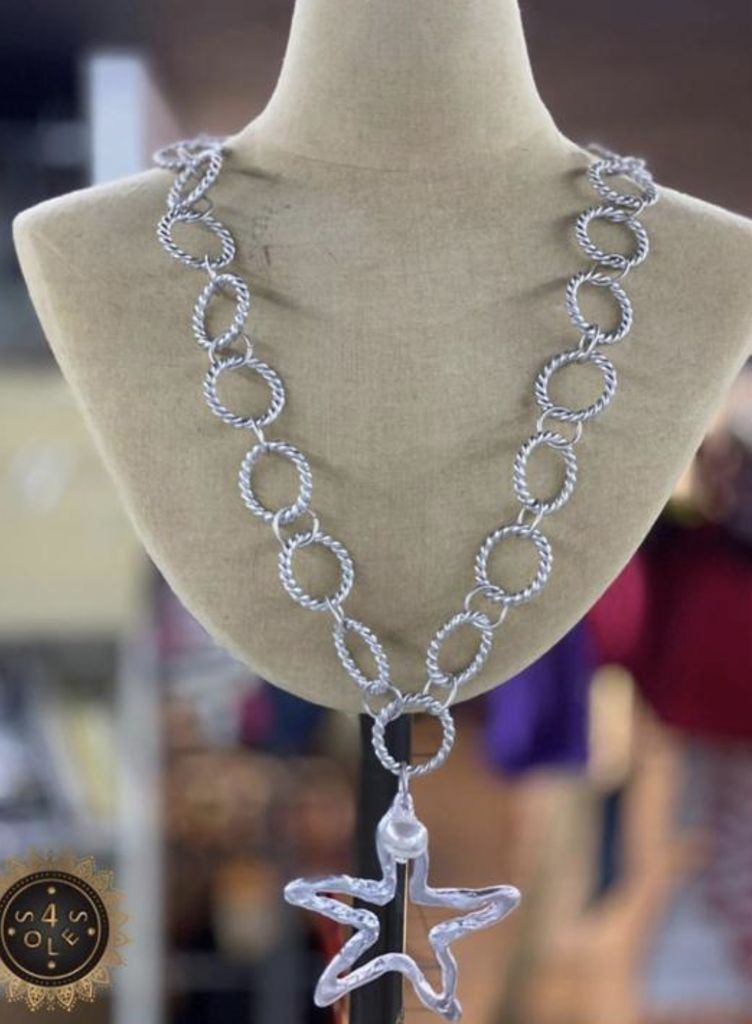 Star Long Necklace