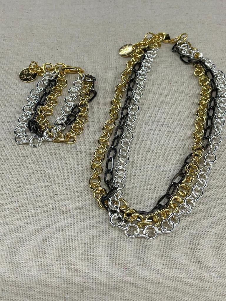 Set Necklaces &amp; Bracelet 4 Soles