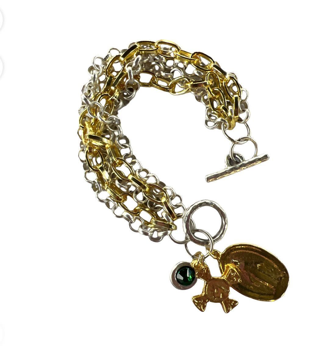 Cross Virgin Bracelet