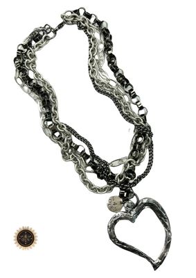 Grafito necklace 4 soles