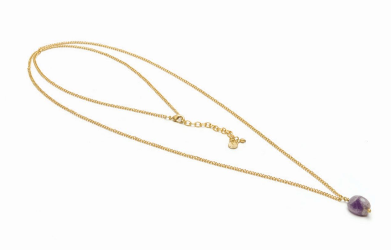 rs1010 Catenina lunga ametista