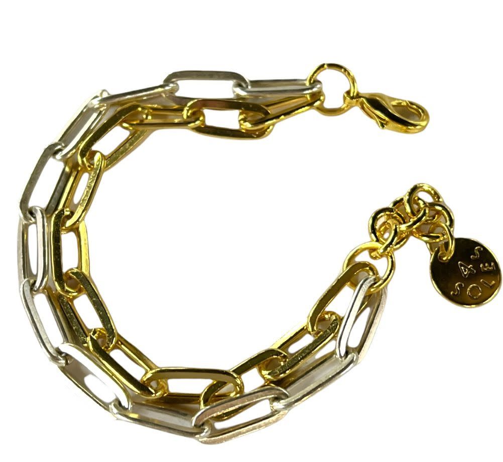Double Chain Bracelet 4 Soles
