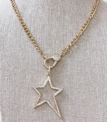 Rock it Pave necklace