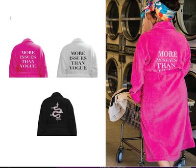 More Issues Than Vogue Luxe Robe One size More Issues Than Vogue Luxe Robe One size