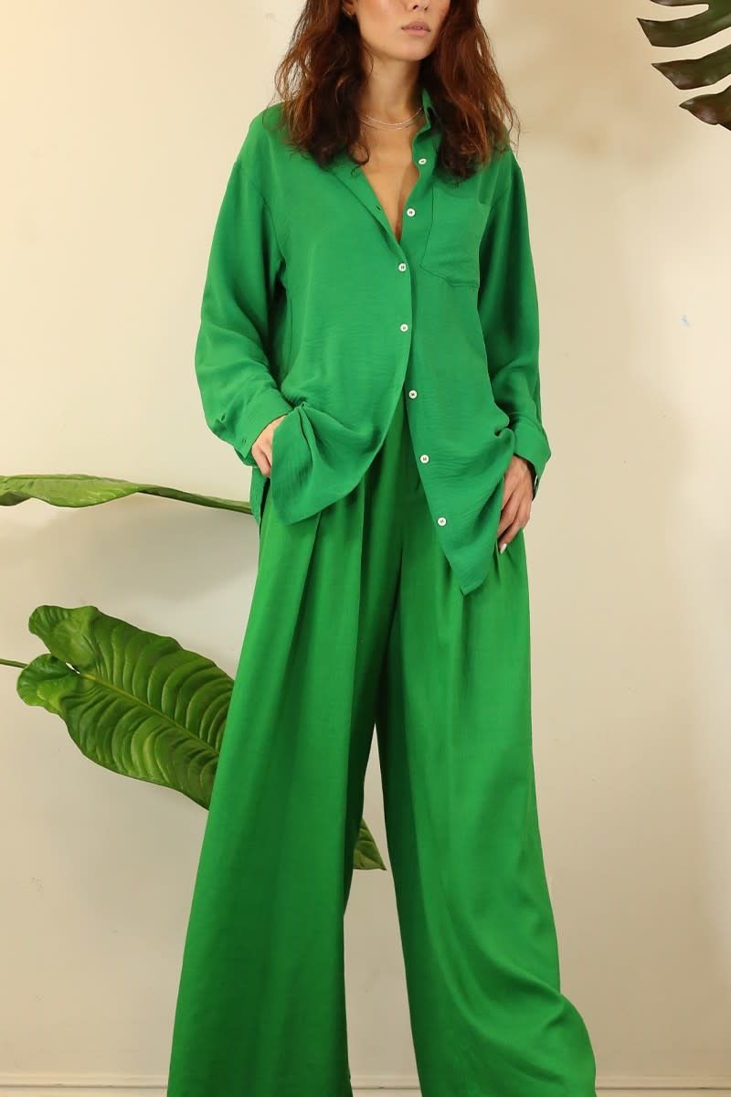 Green SOFT N EASY SHIRT small