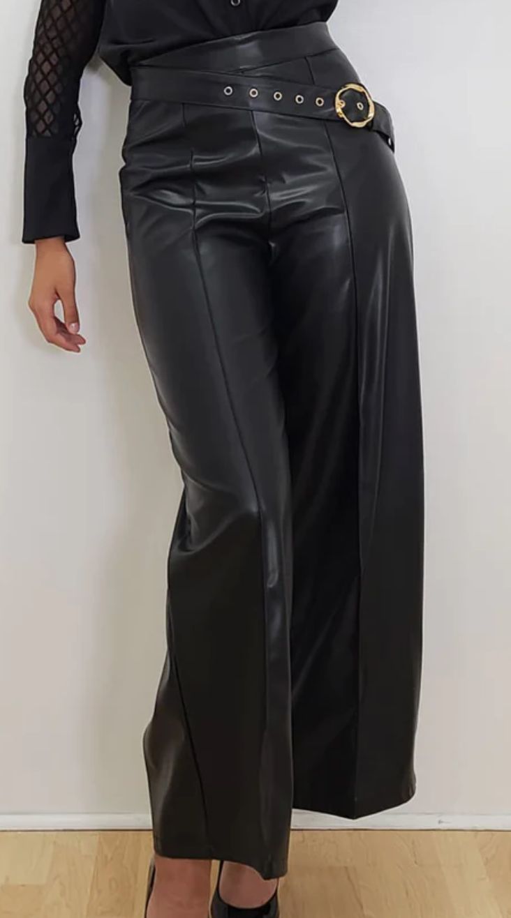 Faux Leather Pant