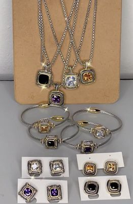 Set 3 piezas tipo David Yurman