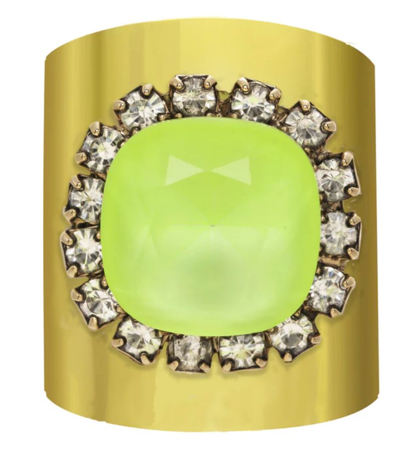 Sydney Square Ring Antique Gold