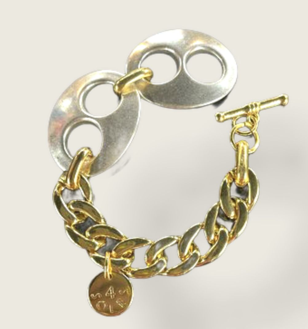 Double big mariner Bracelet