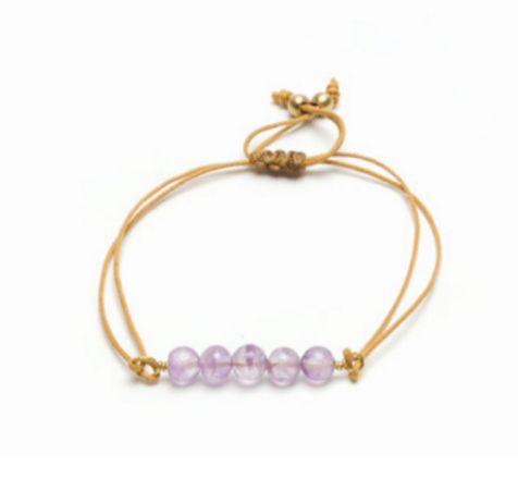 Brazalete barra amatista