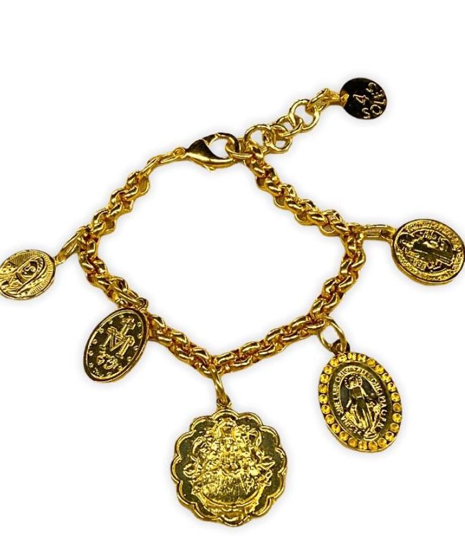 4 soles religious Brazletet