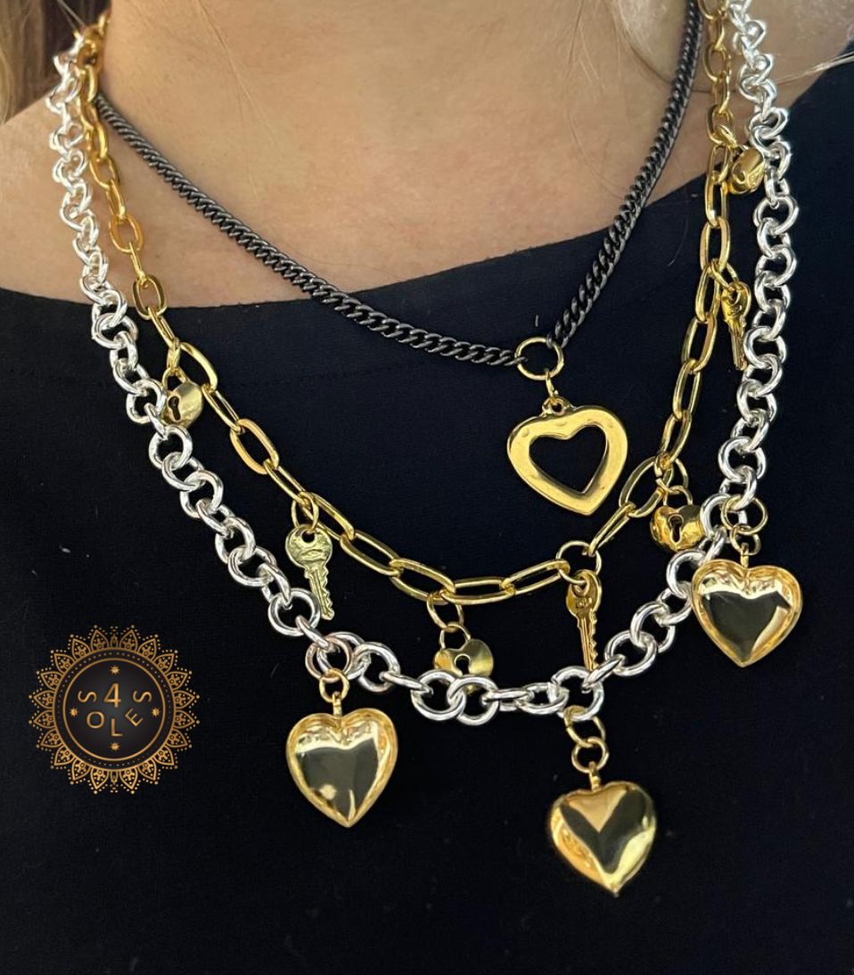 3 Layers Necklace by 4 soles
