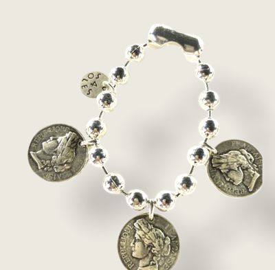 3 Coins bracelet by 4 Soles