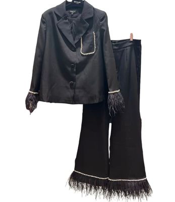 Feather Black Suit