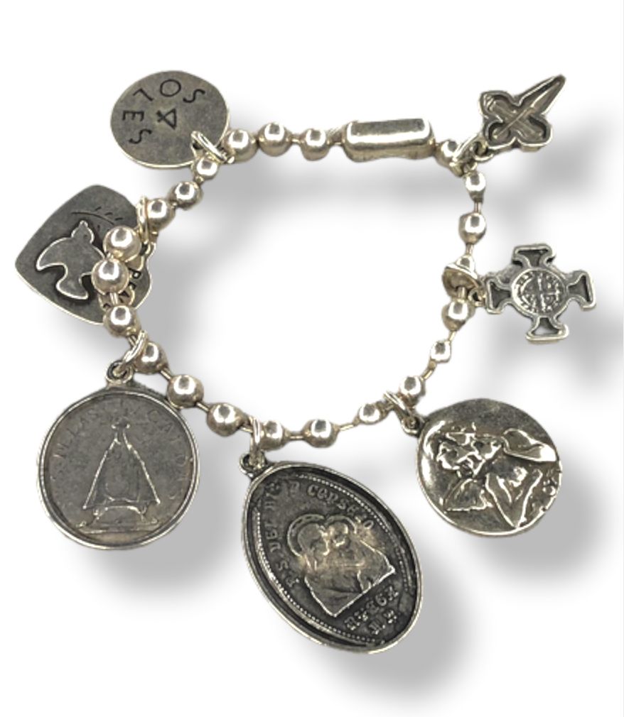 Religious Charm Bracelet