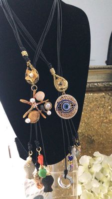 Collar Largo de Cordón 