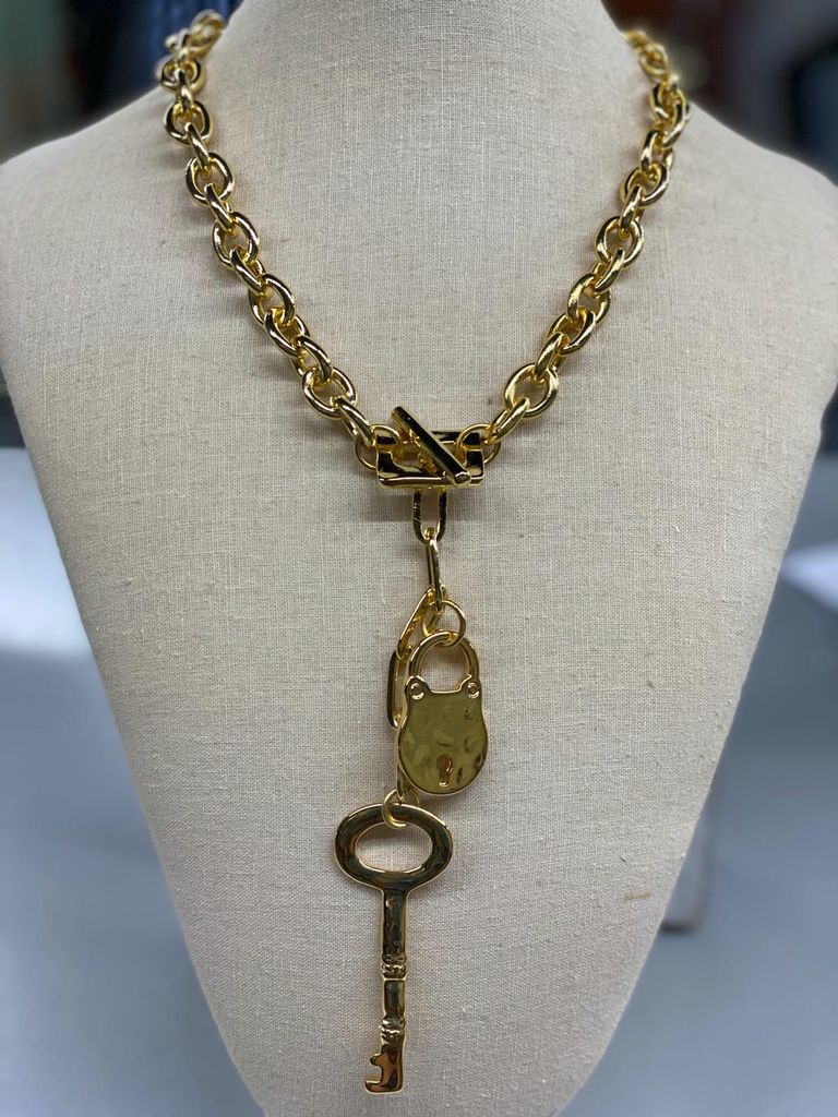 collar 4 soles key/lock