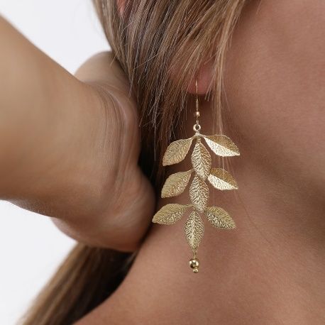 dd16052 Leaves Earrings