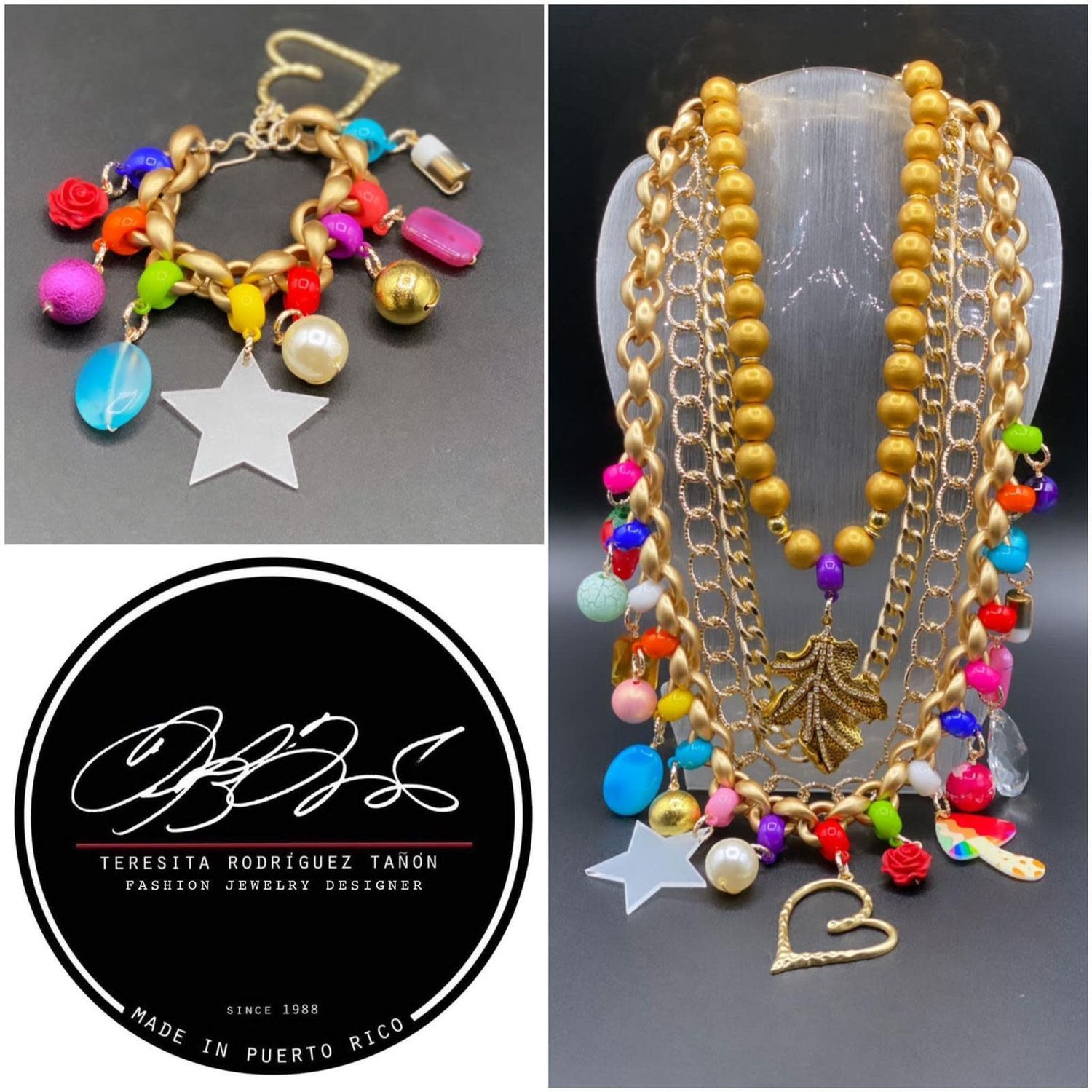 Multi Layer and Multi Color Charm 