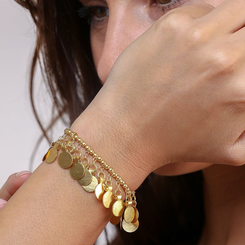 DD13519ELASTIC BRACELET COINS DD13519ELASTIC BRACELET COINS