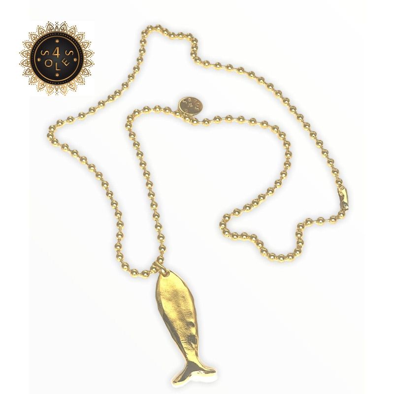 n5664 fish  Necklace 4 Soles