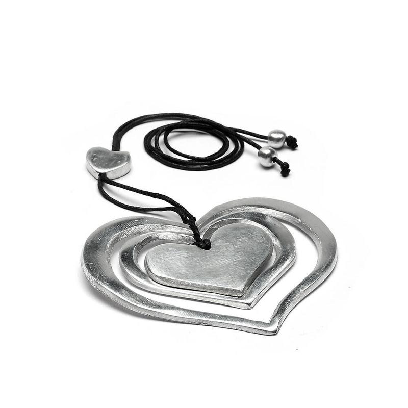 716 PENDENTE 3 CUORI CONCENTRICI