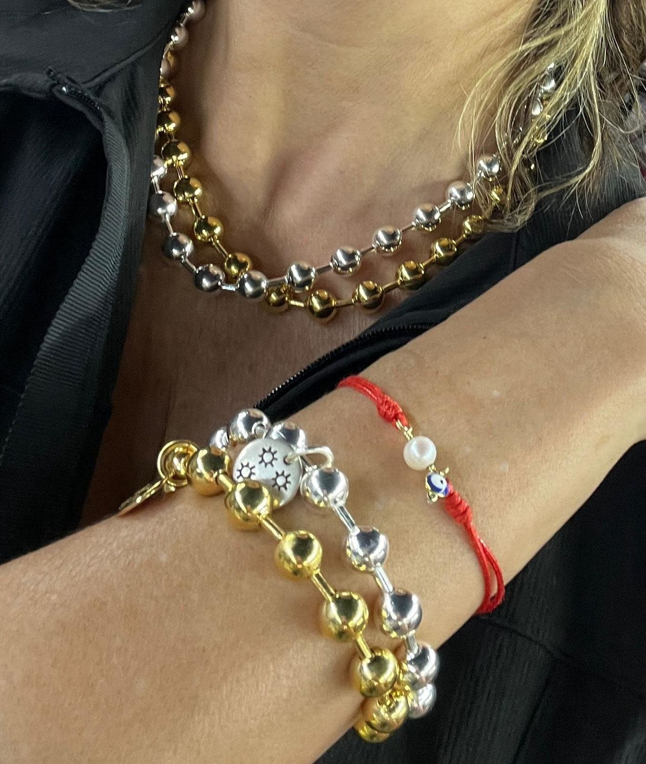 Ball necklace/bracelet  8m /10m