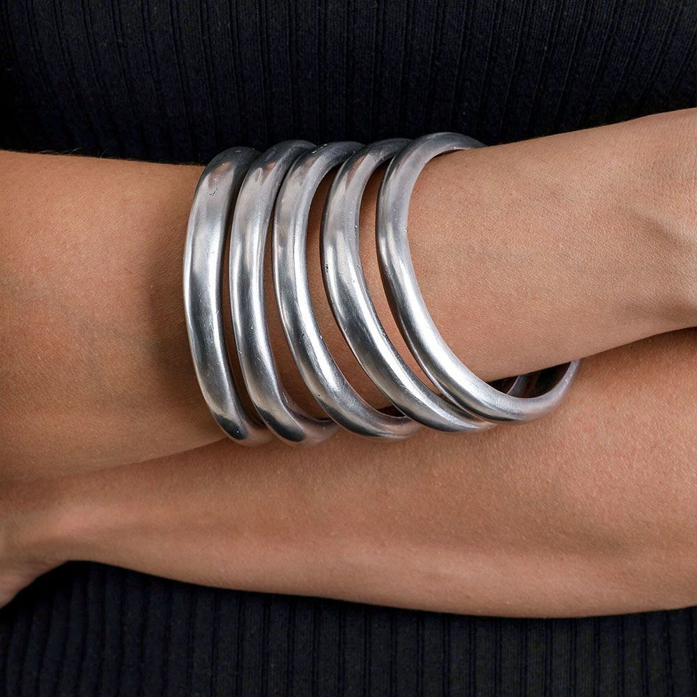 AL00007 BRACCIALE 1 CM RONDE BOMBE