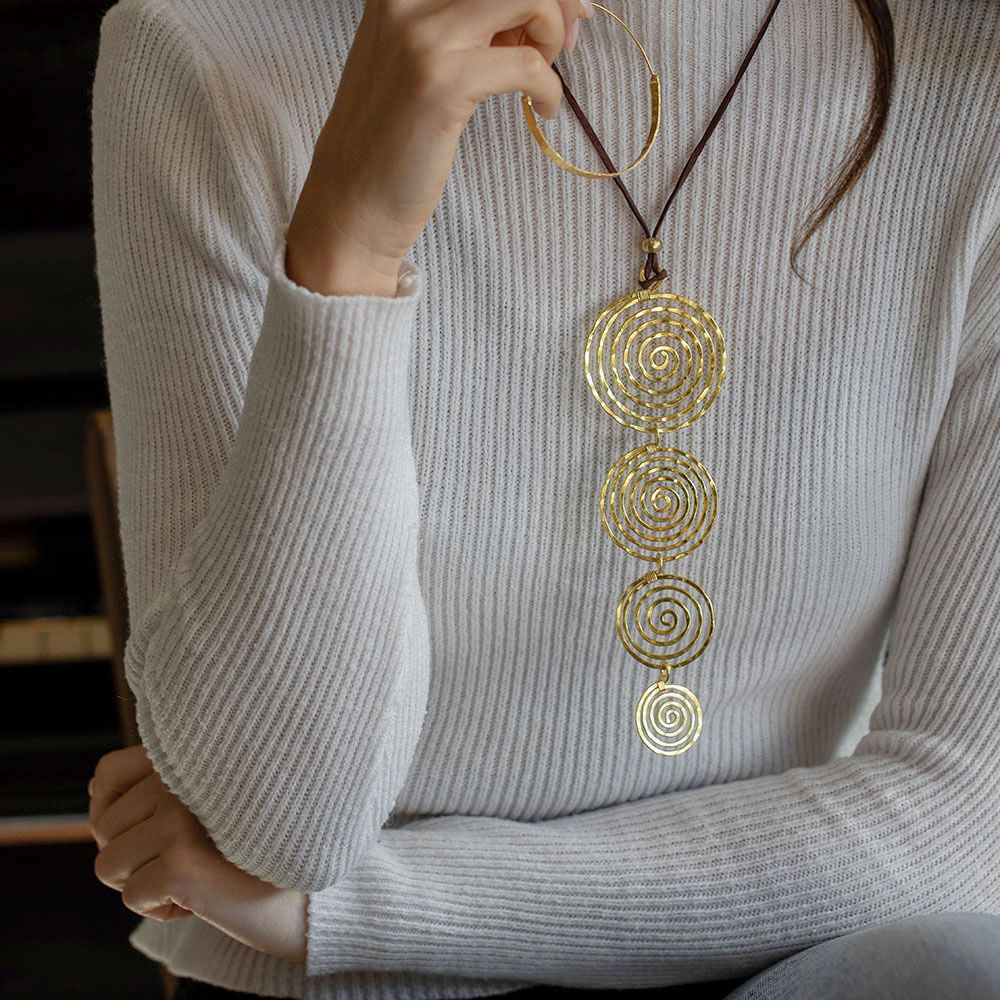 dd02018 PENDENTE 4 SPIRALI