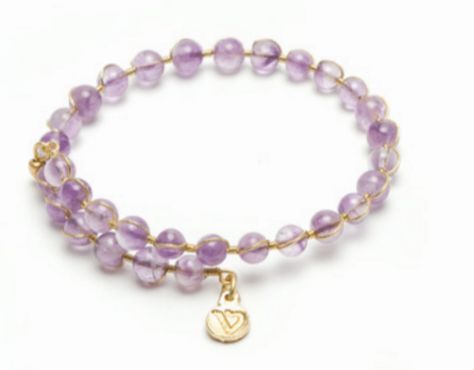 Brazalete bangle amatista