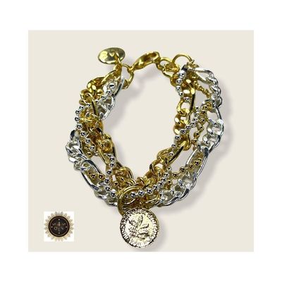 Doble Chain Bracelet by 4 Soles