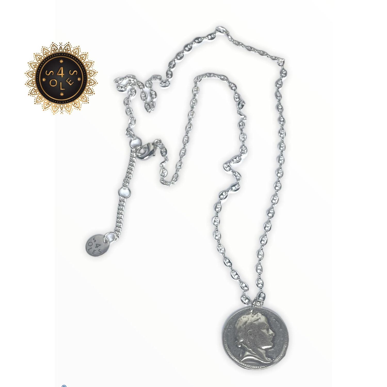 n5660 coin Necklace 4 soles