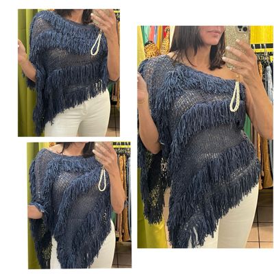 Ibiza Capa mini flecos