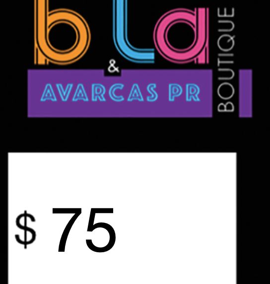 Certificado de $75.00