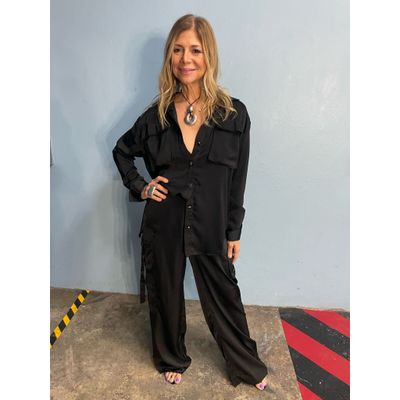 SATIN CARGO 3PCS PANTS SET SATIN CARGO 3PCS PANTS SET