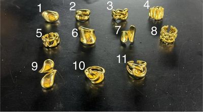 ADJUSTABLE GOLD RING