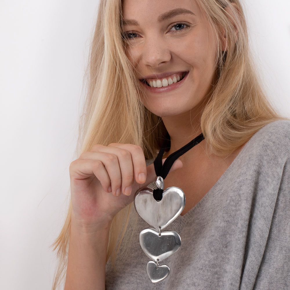 al12088PENDENTIF JERSEY COURT 3 COEURS