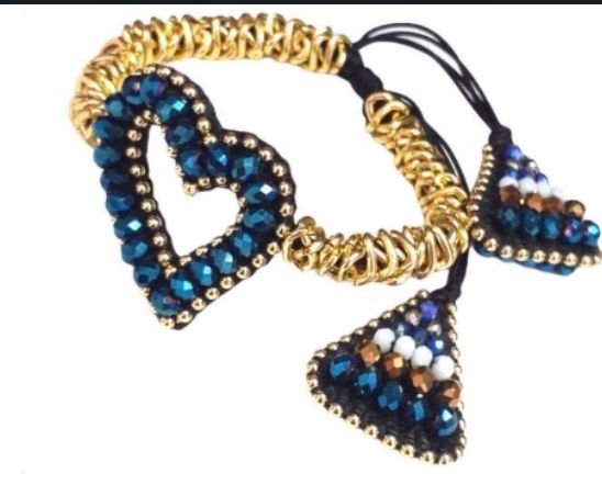 Heart Hand made Bracelet