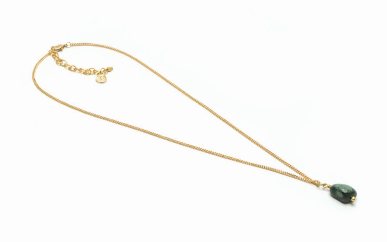 rs1002 Catenina pietra Agata Verde