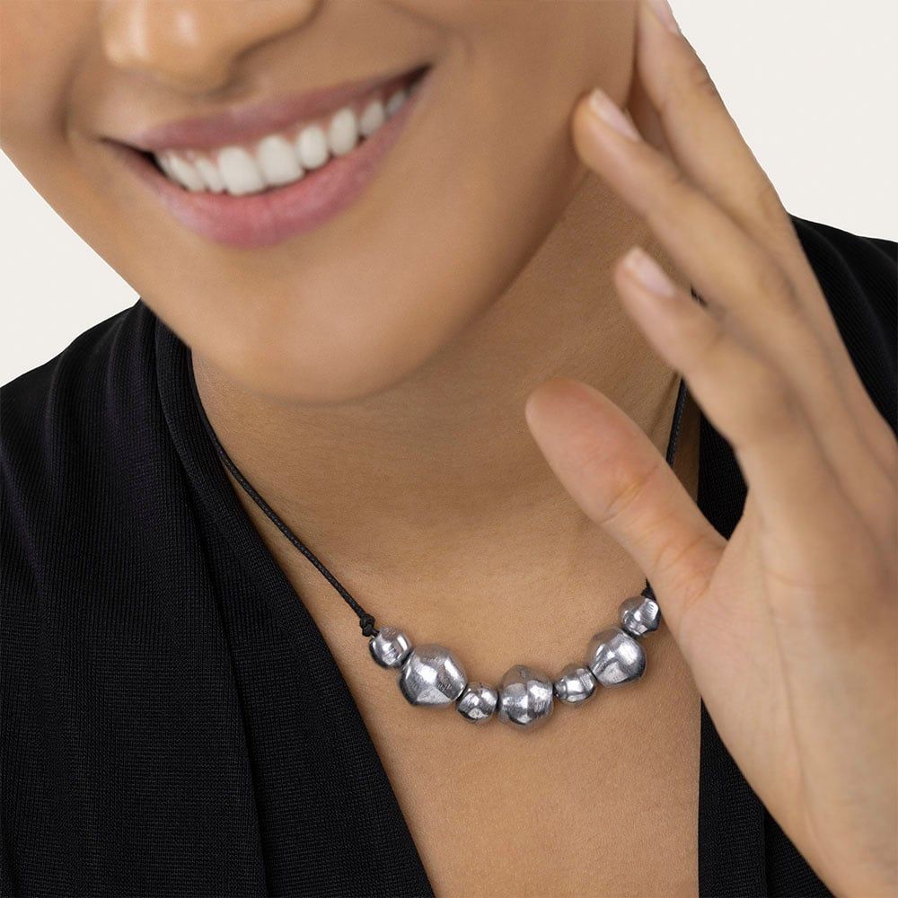 al02708 NECKLACE BOULE