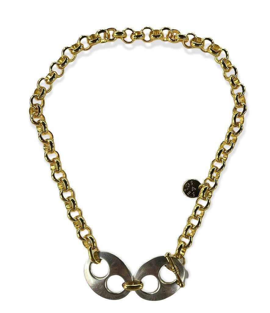 2 Big mariner necklaces 4 Soles